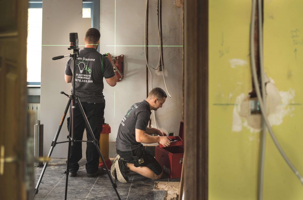 Chantier VMC - bureaux à Liège