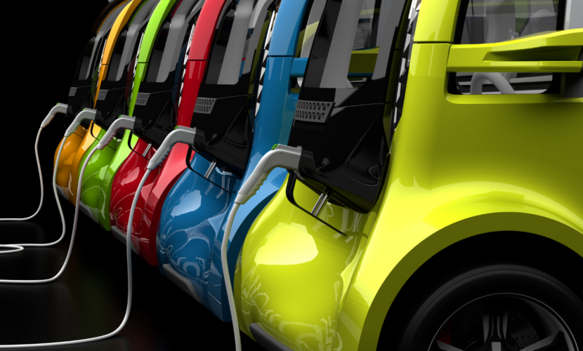 voiture électrique : borne de recharge éléctrique