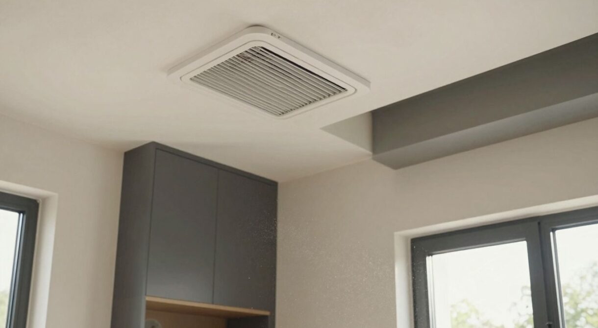 VMC dans une maison pour l'air sain