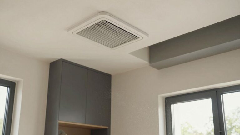VMC dans une maison pour l'air sain